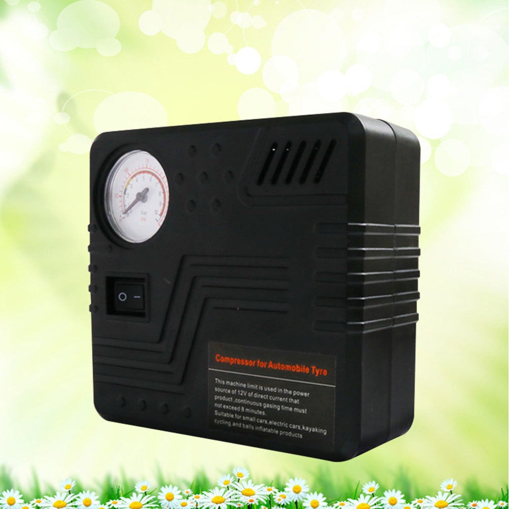 Car Air Pump for Pumps Tyres Tires Auto Automotive Compressor Mounted Inflation Inflator