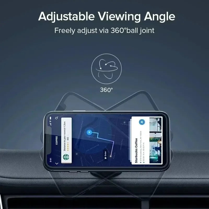 Magnetic Car Phone Holder Mount Dashboard Smartphone Mobile Stand Bracket Cell GPS Support in Car For iPhone Xiaomi Samsung LG