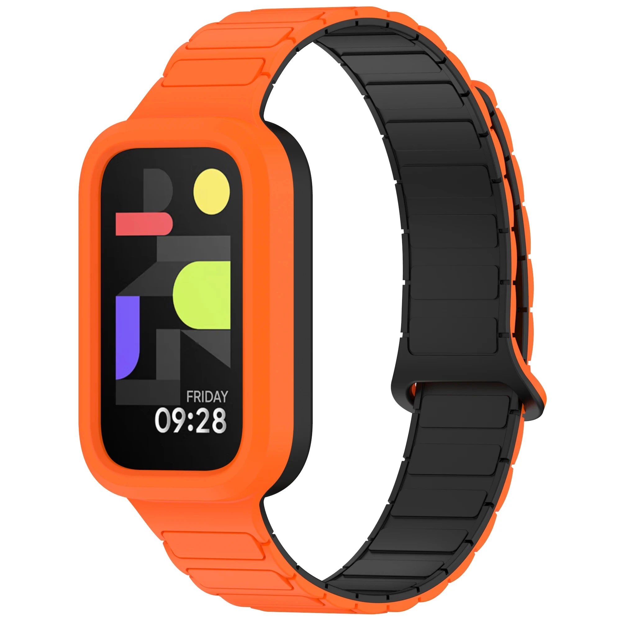 Magnetic watch straps for Xiaomi Mi band 9 active Sport Silicone Bracelet pulseira correa for Xiaomi Redmi watch 3 Accessories