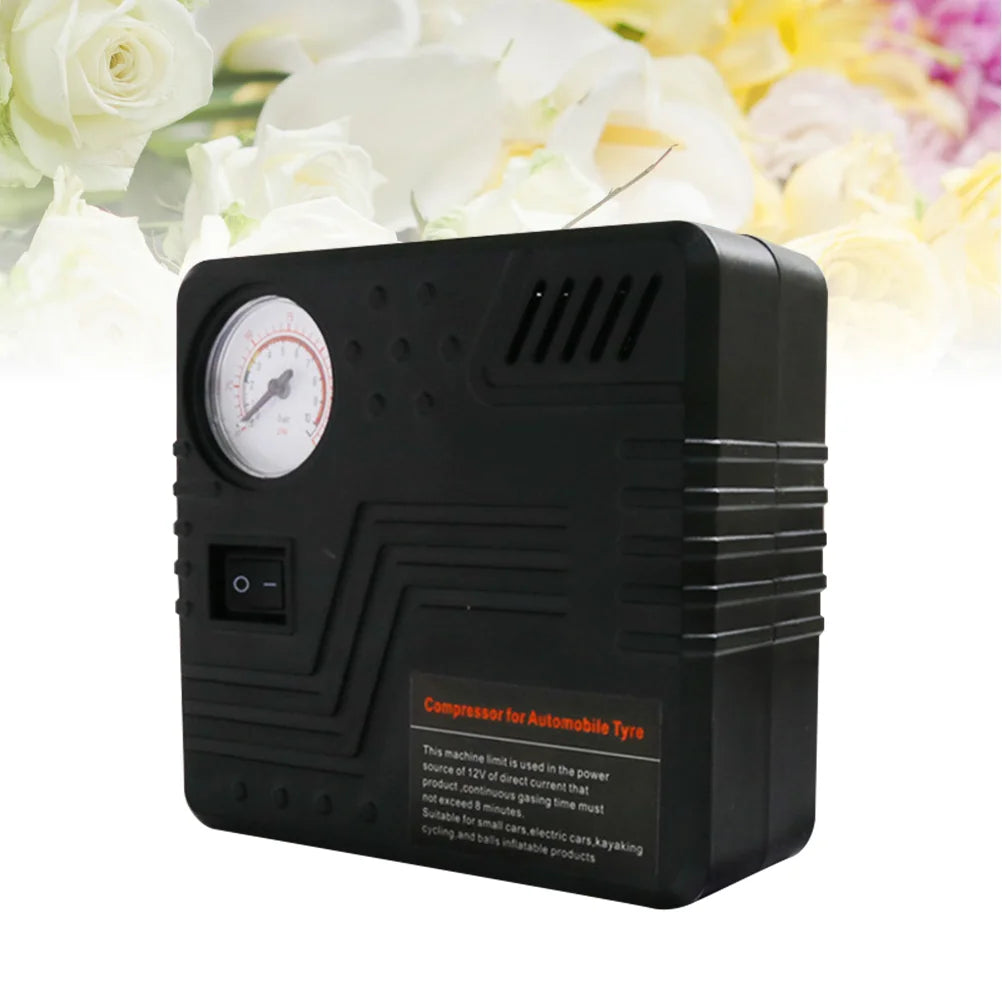 Car Air Pump for Pumps Tyres Tires Auto Automotive Compressor Mounted Inflation Inflator