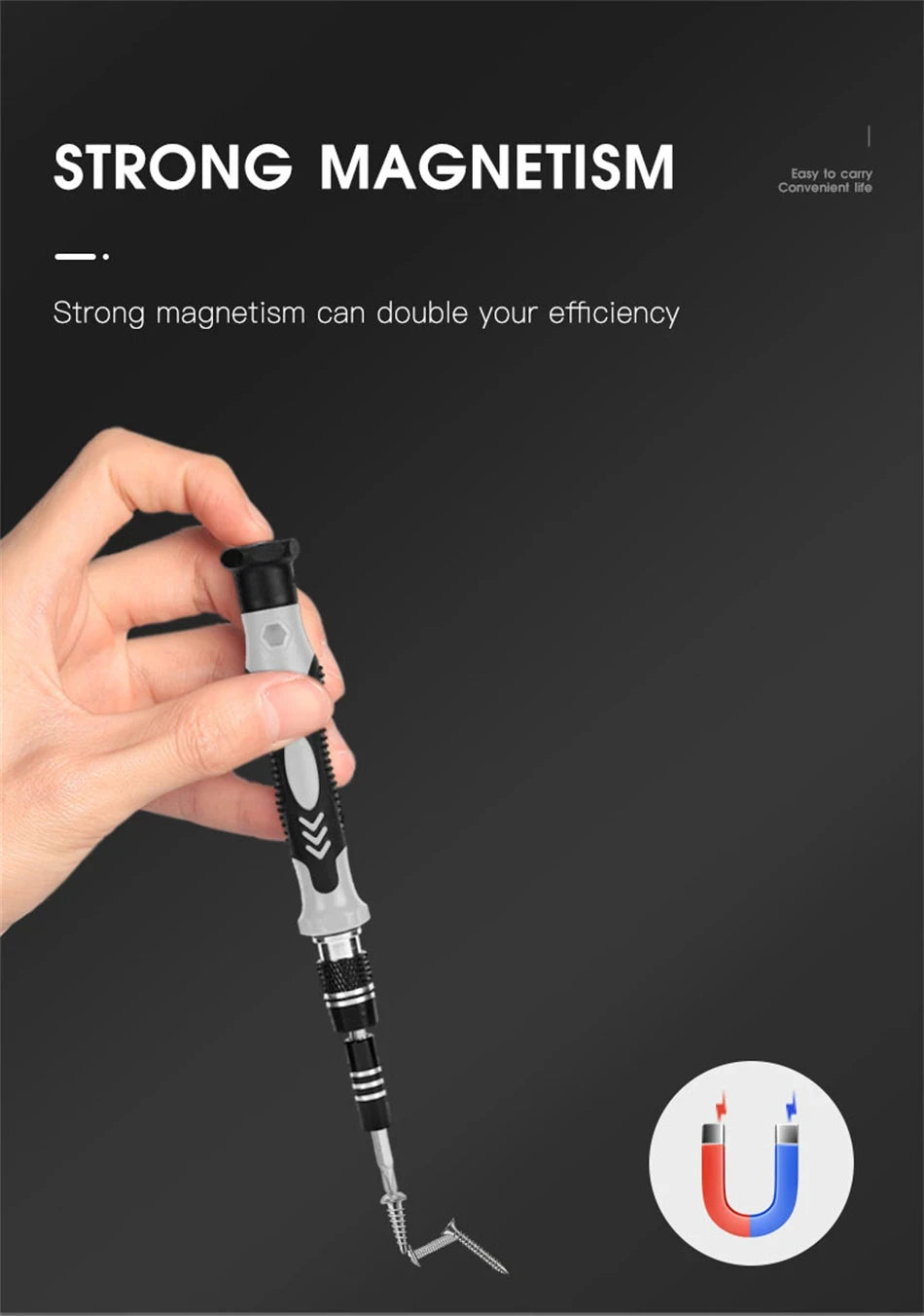 115 in 1 Professional Precision Screwdriver Set Magnetic Torx Hex Bits Repair Tool Kit for iPhone Xiaomi Mac PC Eyeglasses Watch