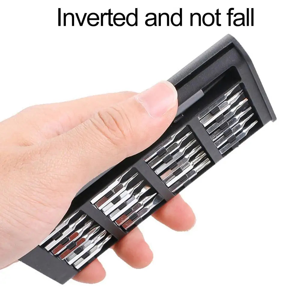 24 in 1 Precision Screwdriver Set: Professional Repair Tool Kit with Screwdriver Heads for Smart Home, Phone, Computer & Glasses