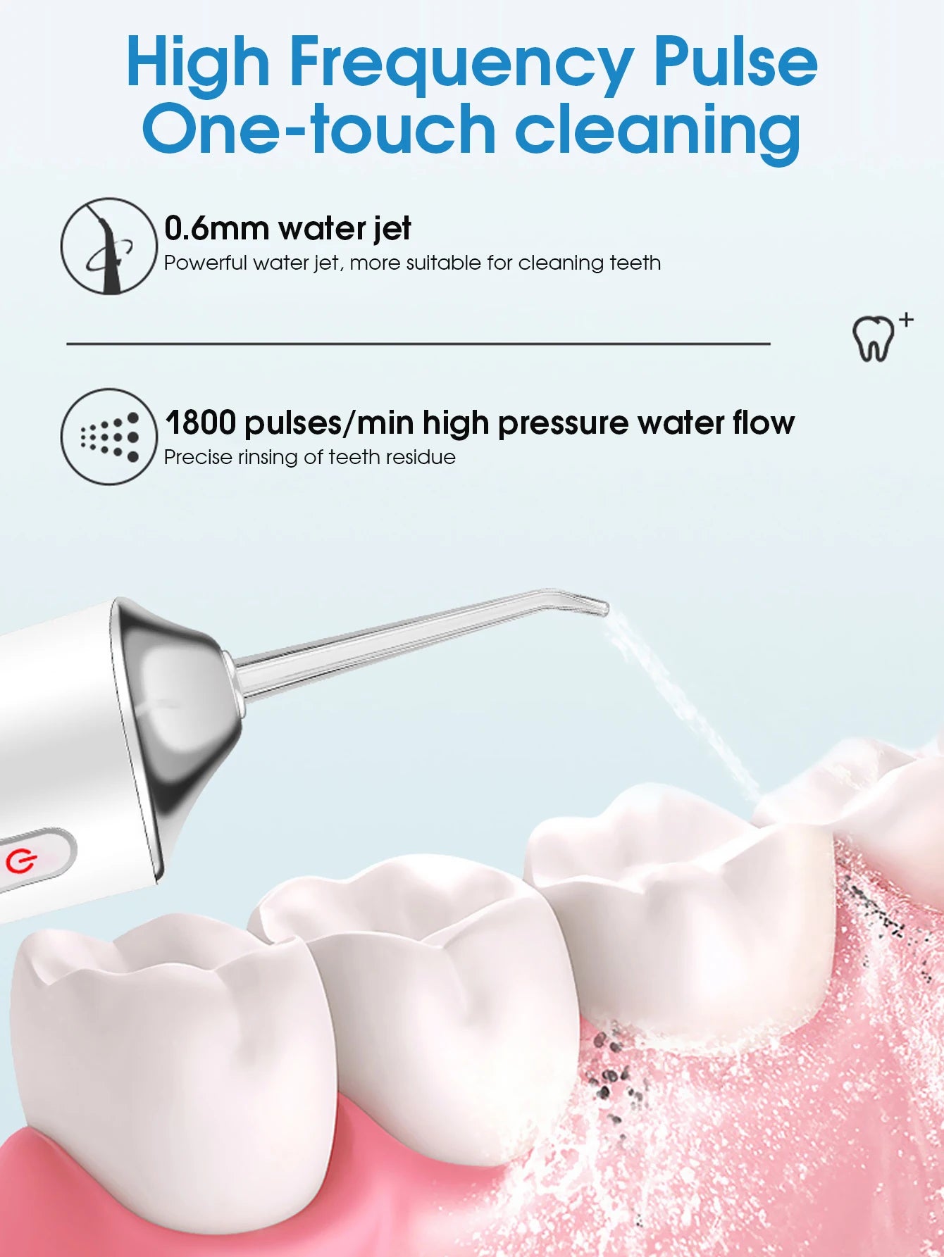 Powerful Water Jet Flossing Machine Portable Oral Irrigator Teeth Whitening Clean And Healthy Teeth Tooth Irrigator