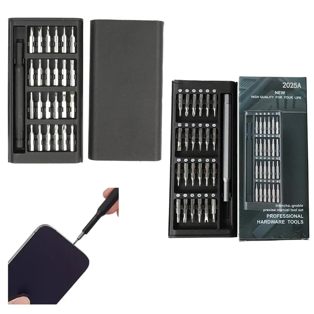 24 in 1 Precision Screwdriver Set: Professional Repair Tool Kit with Screwdriver Heads for Smart Home, Phone, Computer & Glasses