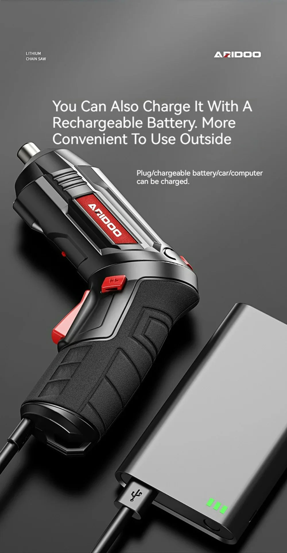 Small And Powerful Battery Screwdriver Rechargeable 4.2V 6Nm 1300mAh 250rpm Screwdrivers Electric Screw Driver Screwdriver Set