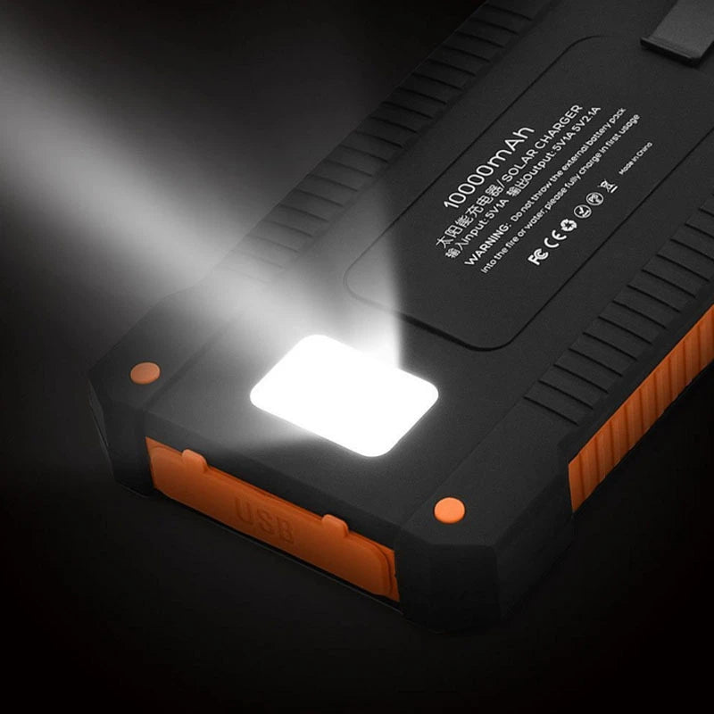 500000mAh Solar Power Bank Large Capacity Super Fast Charging Outdoor Portable External Battery for iPhone Huawei Samsung