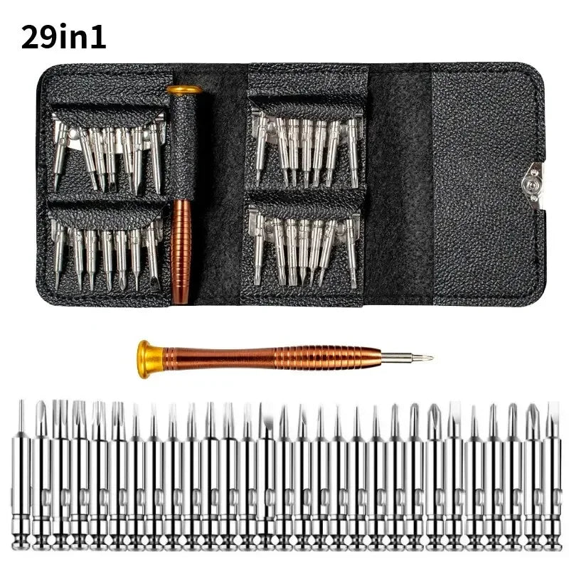 Precision Screwdriver Set 25 in 1 Phillips Torx Screw Driver Bits Professional Repair Hand Tools for iPhone PC Camera Watch