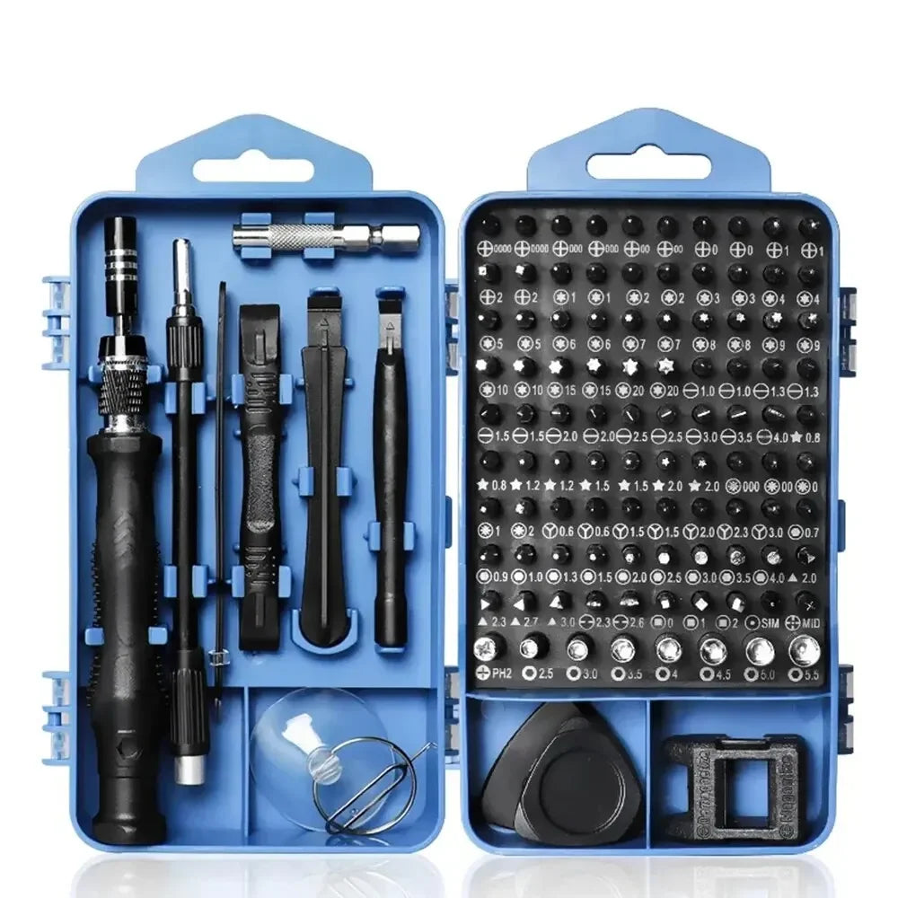 115 in 1 Professional Precision Screwdriver Set Magnetic Torx Hex Bits Repair Tool Kit for iPhone Xiaomi Mac PC Eyeglasses Watch