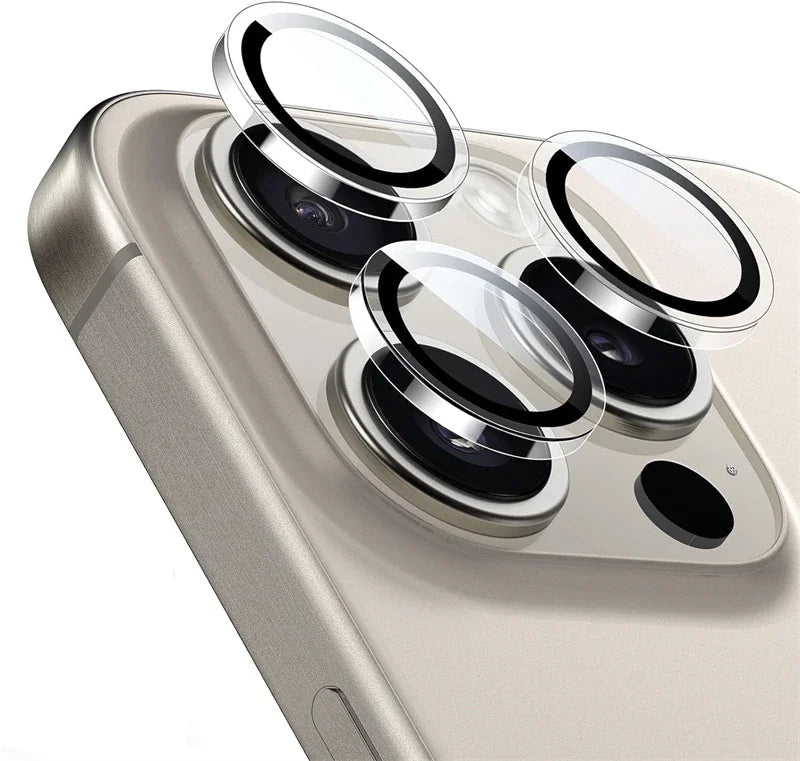 HD Clear Individual Tempered Glass Camera Lens Protector for IPhone 17 Air 15 14 13 16 Pro Max Plus 12 Mini i17 Ring Lens Cover