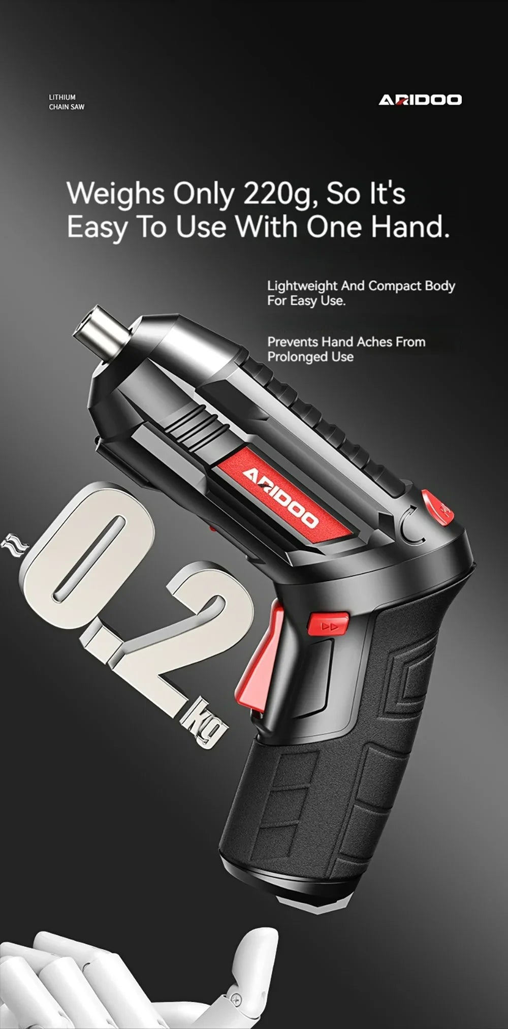 Small And Powerful Battery Screwdriver Rechargeable 4.2V 6Nm 1300mAh 250rpm Screwdrivers Electric Screw Driver Screwdriver Set