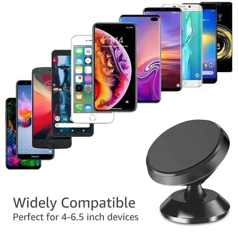 Magnetic Car Phone Holder Mount Dashboard Smartphone Mobile Stand Bracket Cell GPS Support in Car For iPhone Xiaomi Samsung LG