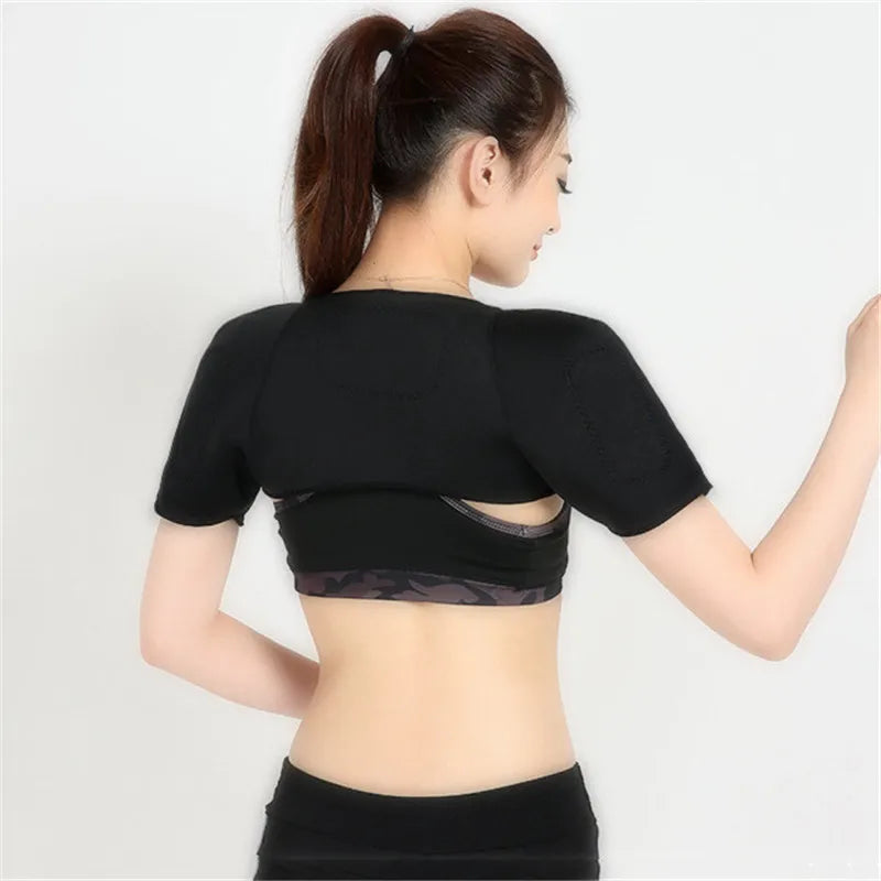 1pc Tourmaline Self-heating Unisex Heat Therapy Pad Shoulder Protector Support Body Muscle Pain Relief Health Care Heating Belt
