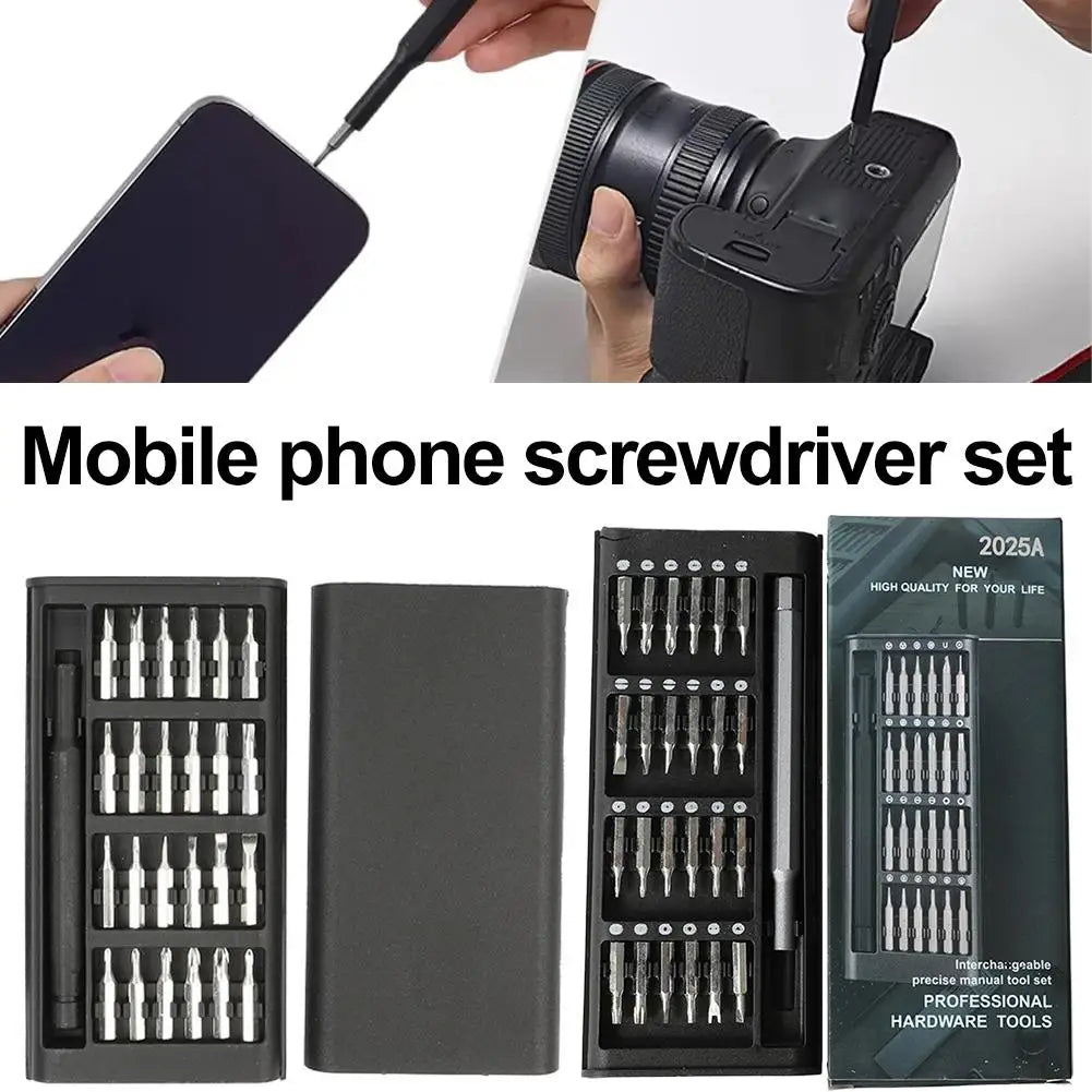 24 in 1 Precision Screwdriver Set: Professional Repair Tool Kit with Screwdriver Heads for Smart Home, Phone, Computer & Glasses
