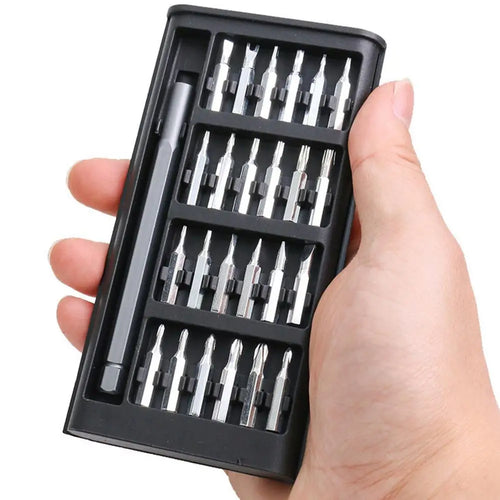 24 in 1 Precision Screwdriver Set: Professional Repair Tool Kit with Screwdriver Heads for Smart Home, Phone, Computer & Glasses