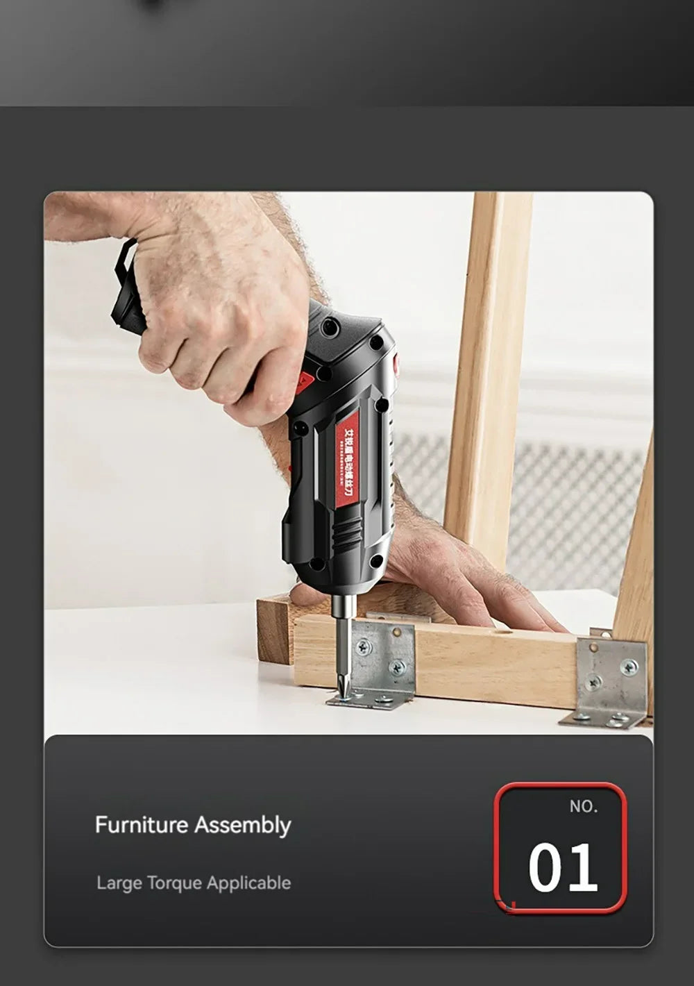 Small And Powerful Battery Screwdriver Rechargeable 4.2V 6Nm 1300mAh 250rpm Screwdrivers Electric Screw Driver Screwdriver Set