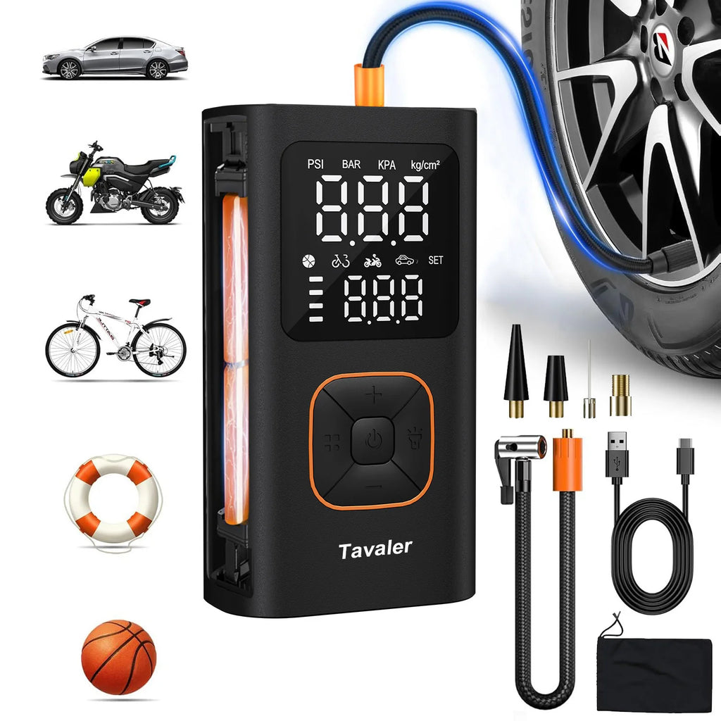 Wireless Electric Air Pump Car Air Compressor Tire Inflator Pump for Motorcycle Bicycle Boat AUTO Tyre Balls