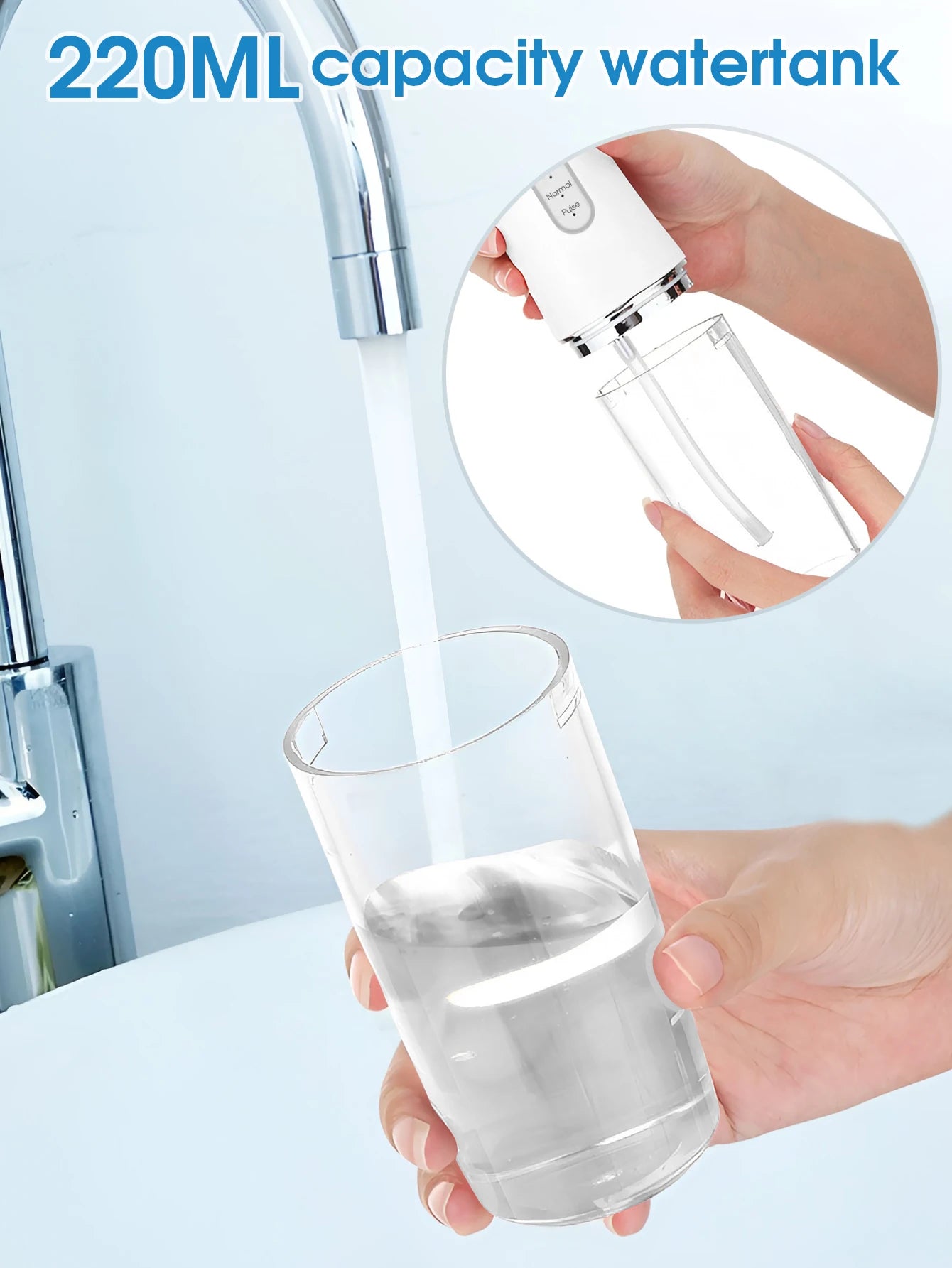 Powerful Water Jet Flossing Machine Portable Oral Irrigator Teeth Whitening Clean And Healthy Teeth Tooth Irrigator